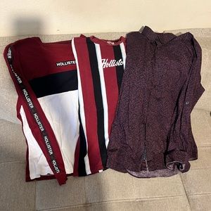 Mens t-shirt/shirt bundle Sz. M